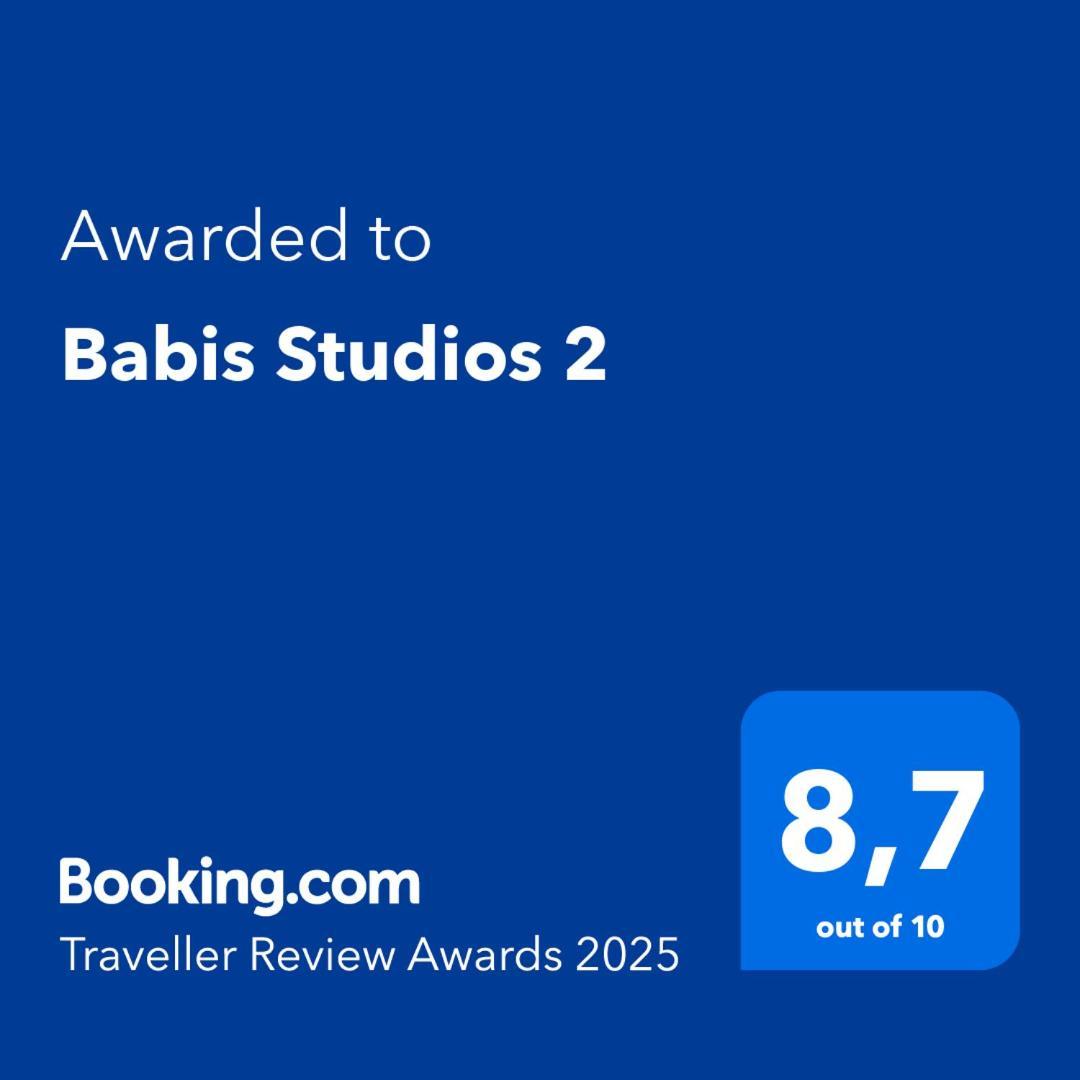 Babis Studios 2 Kalamáki Kültér fotó